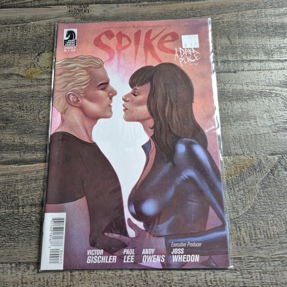 Spike A Dark Place # 4 Season 9 Comic Book 2012 Dark Horse Buffy The Vampire